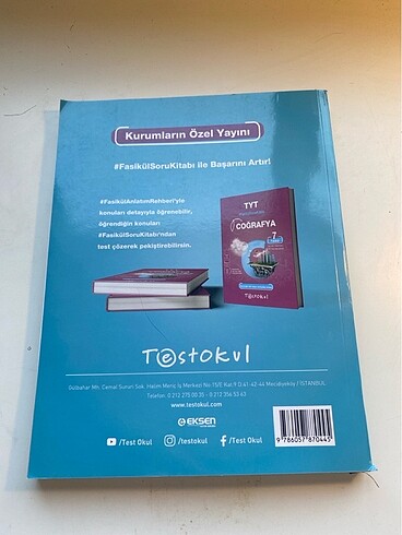  Testokul TYT Coğrafya Fasikül