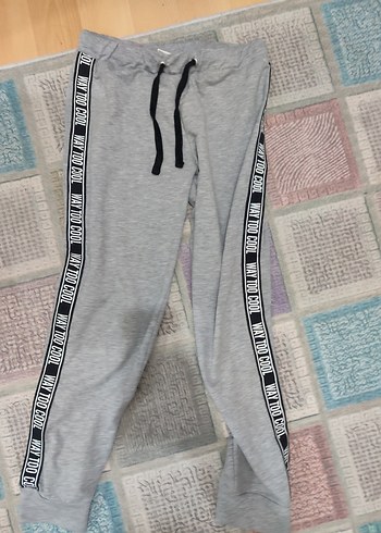 Gri Kadın Loose Fit Sweatpants esofman alt defacto - Görsel 2
