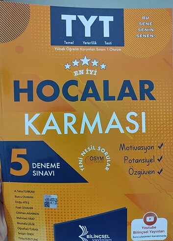 TYT HOCALAR KARMASI 5 DENEME