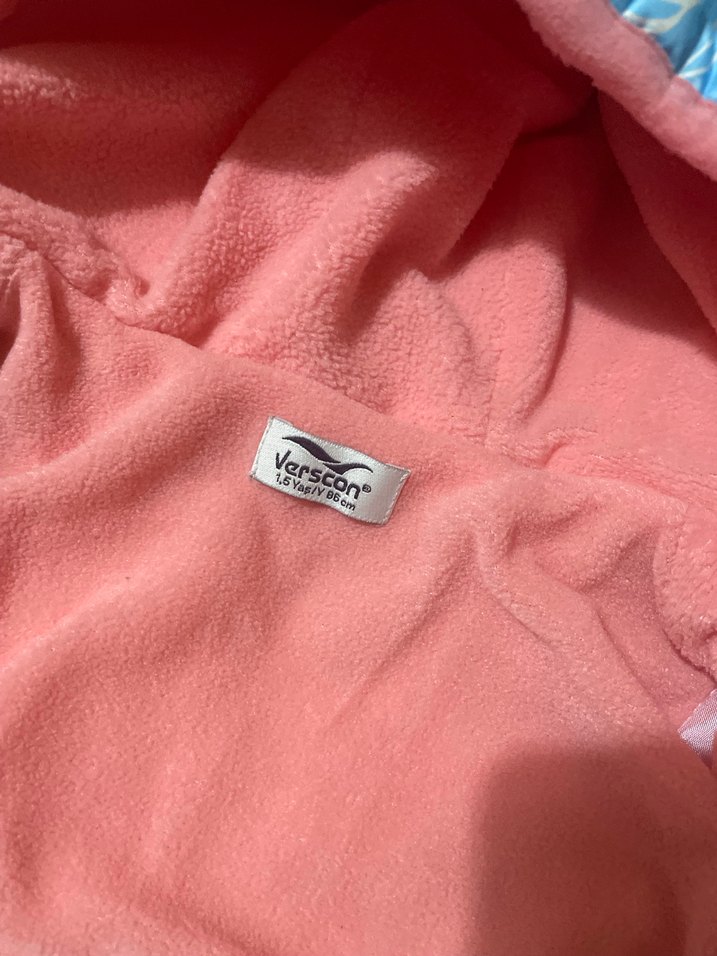 Renkli Desenli Bebek Kız Tulumu - Görsel 4