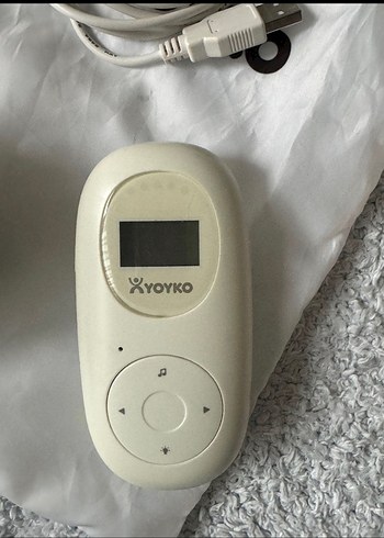 Beyaz ve Gri Bebek Monitörü Seti - Görsel 3