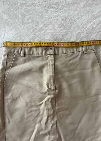 Bej Kadın Mini Etek - Görsel 3