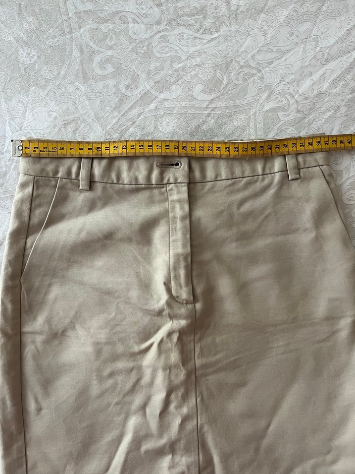 Bej Kadın Mini Etek - Görsel 3