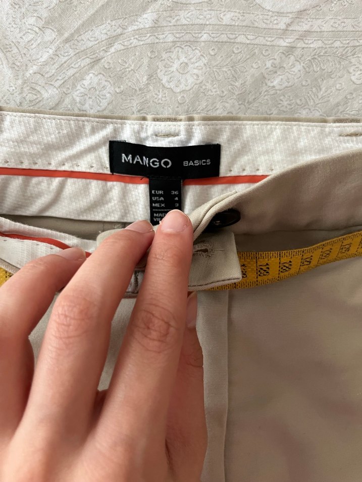 Bej Kadın Mini Etek - Görsel 2