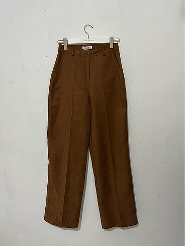 Süet pantolon 36