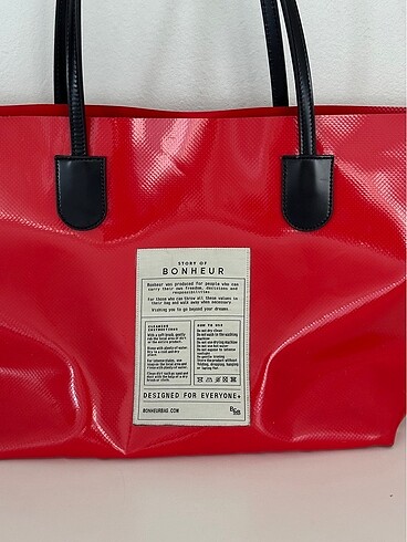 Beden Bonheur bag kırmızı