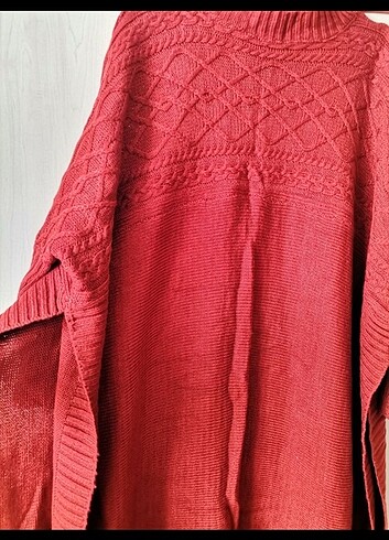 Tesettür panço #panço #kazak taba rengi - Görsel 4