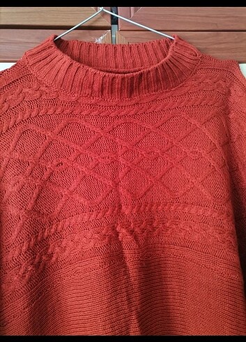 Tesettür panço #panço #kazak taba rengi - Görsel 5