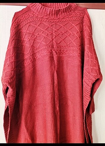 Tesettür panço #panço #kazak taba rengi - Görsel 6