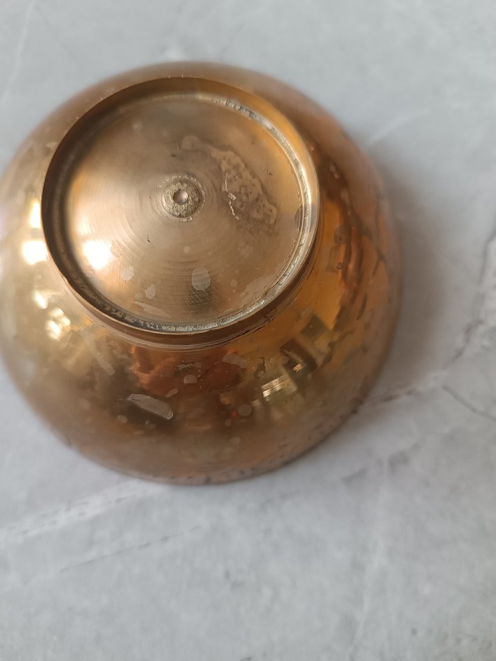 Parlak Altın Renkli Tabak - Görsel 3