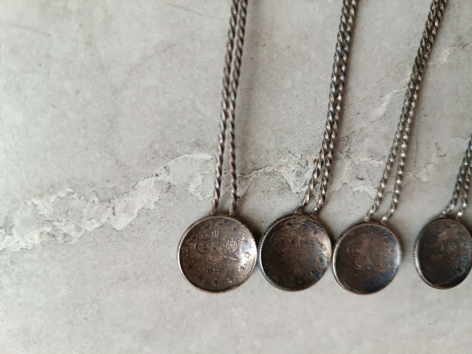 Antika Gümüş Kaşık Seti - Görsel 3