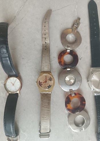 Gri Vintage Kadın Kol Saati - Görsel 8