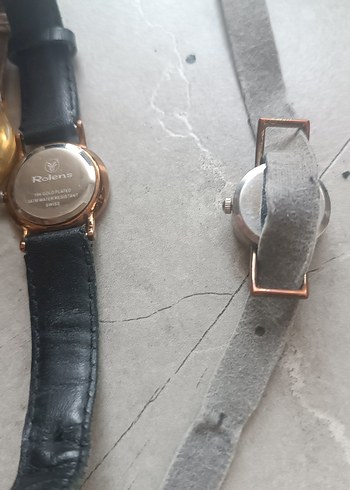 Gri Vintage Kadın Kol Saati - Görsel 5