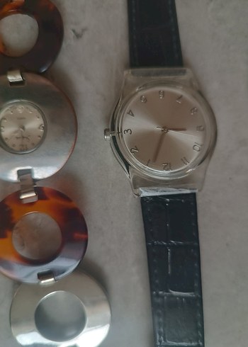 Gri Vintage Kadın Kol Saati - Görsel 4