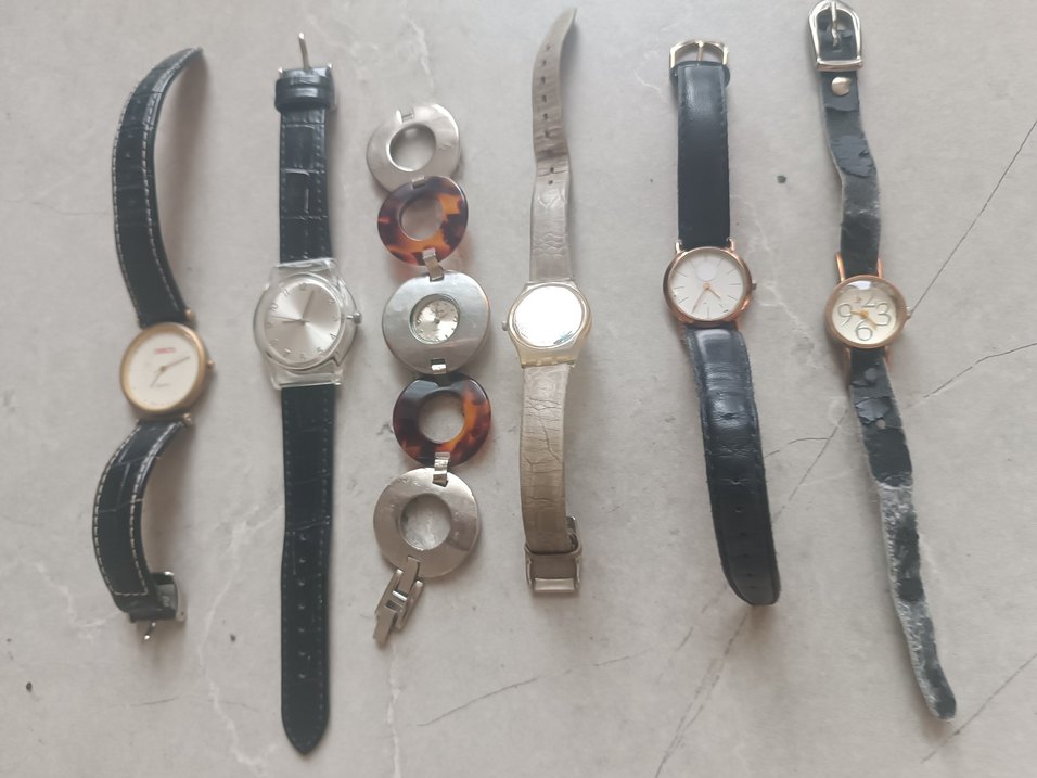 Gri Vintage Kadın Kol Saati - Görsel 2