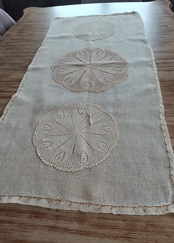 Bohem Tarzı El İşi Keten Rannır - Görsel 2