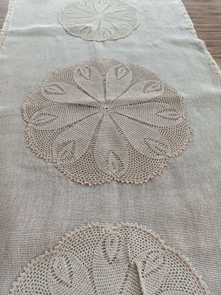 Bohem Tarzı El İşi Keten Rannır - Görsel 3
