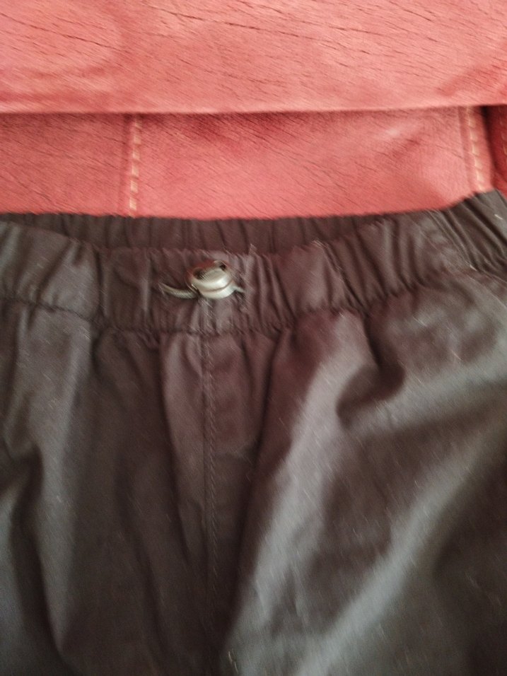 Siyah paraşüt pantalon - Görsel 2