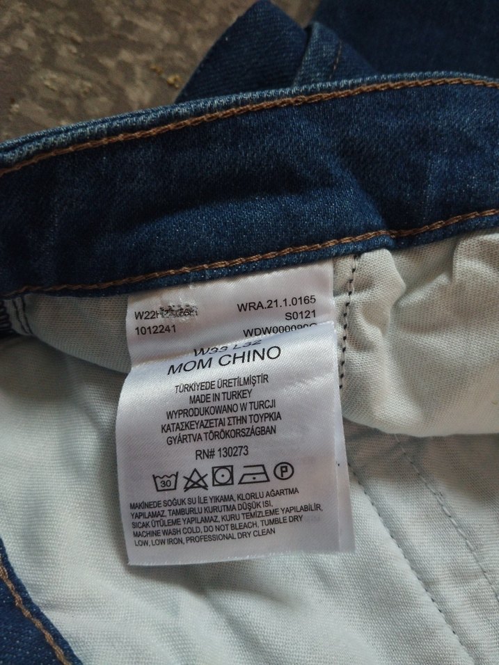 Mavi Rahat Kesim i Kot Pantolon - Görsel 3