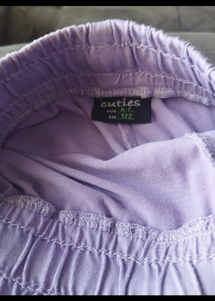 Lila şort - Görsel 2