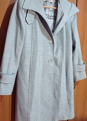 xl Beden gri Renk Gri kaban