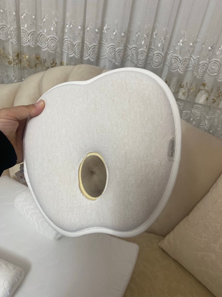 Bebek reflü yatağı ve kafa destek yastığı - Görsel 5