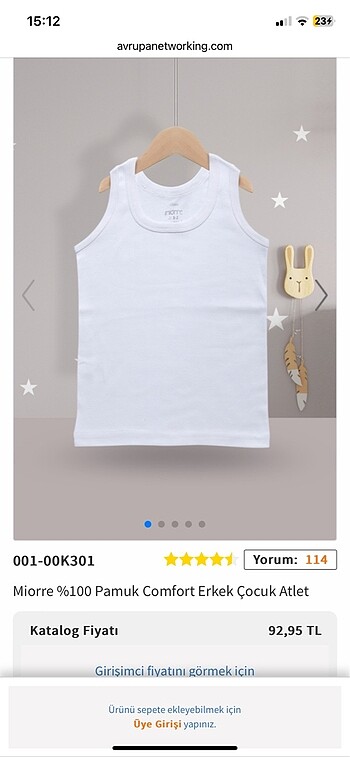 Erkek çocuk atlet takım - Görsel 4