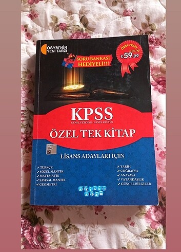 Kpss lisans tüm dersler 