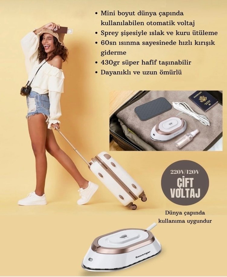 Rowenger Beyaz mini 
Ütü - Görsel 3