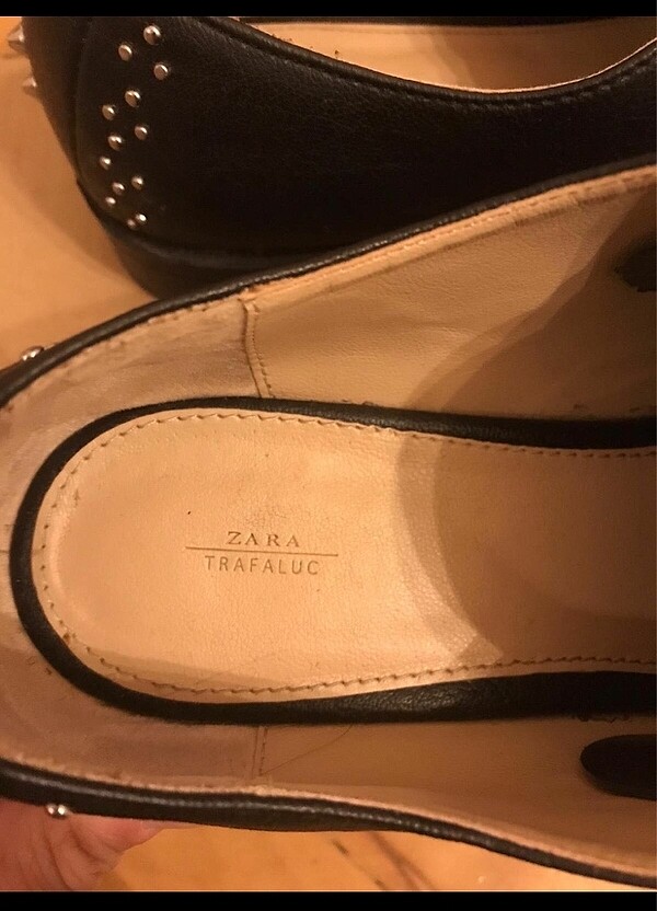 Zara zımbalı ayakkabı - Görsel 3