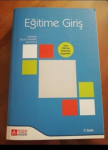 Eğitime giriş 