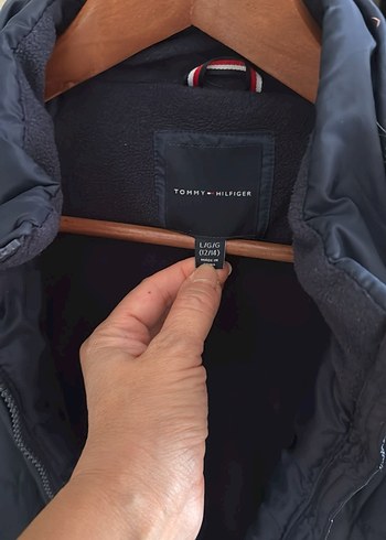 Kız  Çocuk Lacivert Kürklü Kaban - Görsel 4