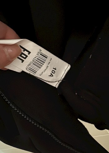 Kız çocuk Siyah Mini Fermuarlı Kapüşonlu Ceket - Görsel 4