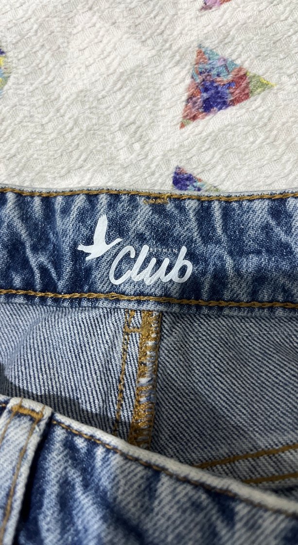 Yüksel bel beymen marka Kesim Midi Kadın Kot Şort - Görsel 4