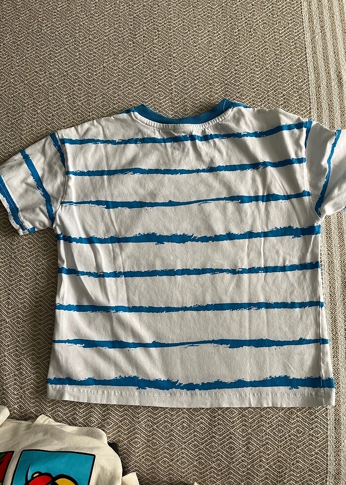 Erkek çocuk bisiklet yaka ve Polo yaka tişört - Görsel 3