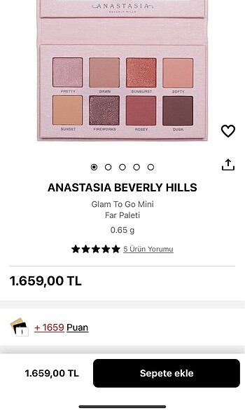 Beden Renk Anastasia Beverly Hills glam to go