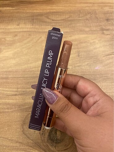 Tarte maracuja Juicy lip plump shimmer glass