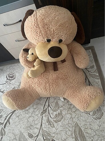 Beden Dev boy peluş yavrulu köpek