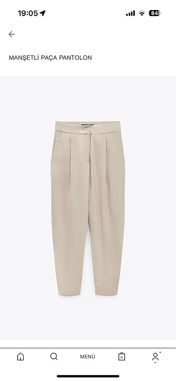 Zara pantolon