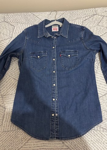 Levis Levi S Koyu Mavi Denim Gomlek