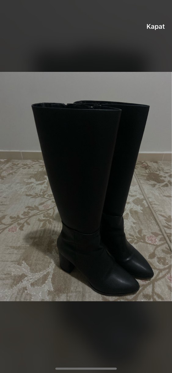 Topuklu çizme - Görsel 3