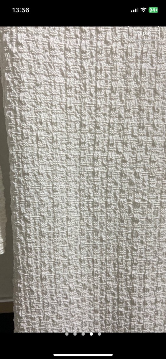 Beyaz Uzun Kadın Elbise - Görsel 4