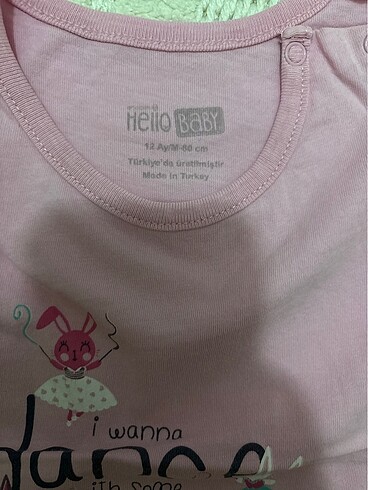 Kız bebek tişört - Görsel 2