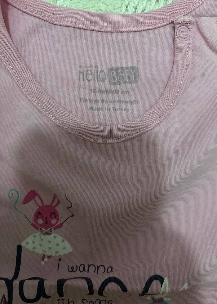 Kız bebek tişört - Görsel 2