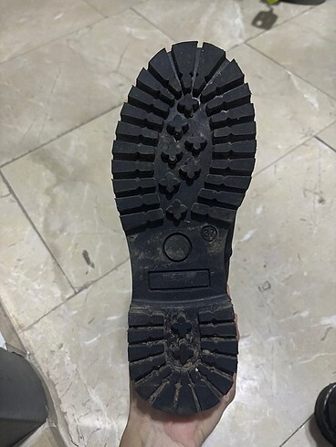 Bulldozer kadın siyah deri bot - Görsel 4