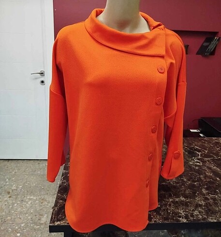 Turuncu tunik 40 beden