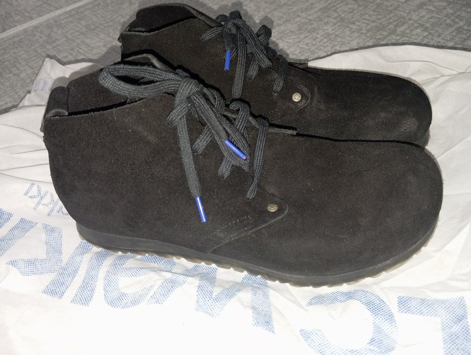 Birkenstock Siyah Goth Tarzı Erkek Bot - Görsel 3