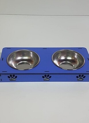 Beden Renk Kedi köpek mama kabı 2 kaseli