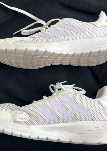 Orijinal Adidas Beyaz Bağcıklı Kadın Spor Ayakkabı - Görsel 5