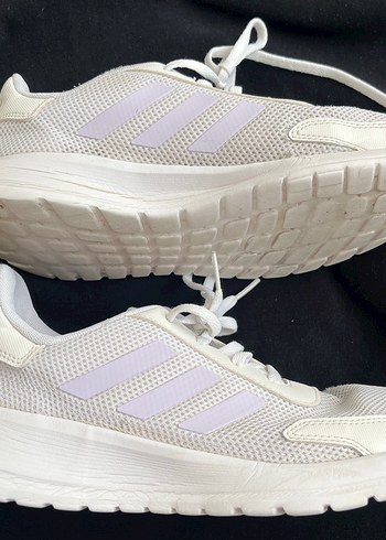 Orijinal Adidas Beyaz Bağcıklı Kadın Spor Ayakkabı - Görsel 4